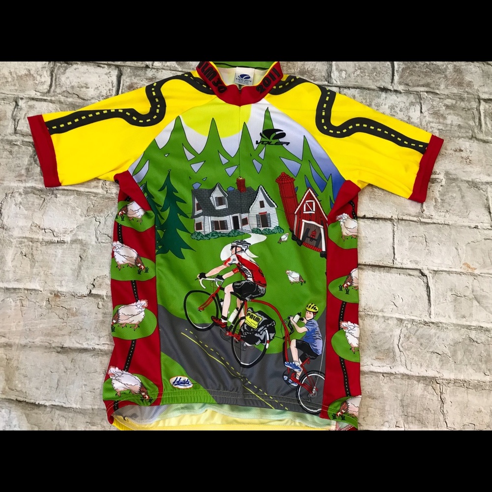 Voler Bicycle Shirt Graphic Size Small